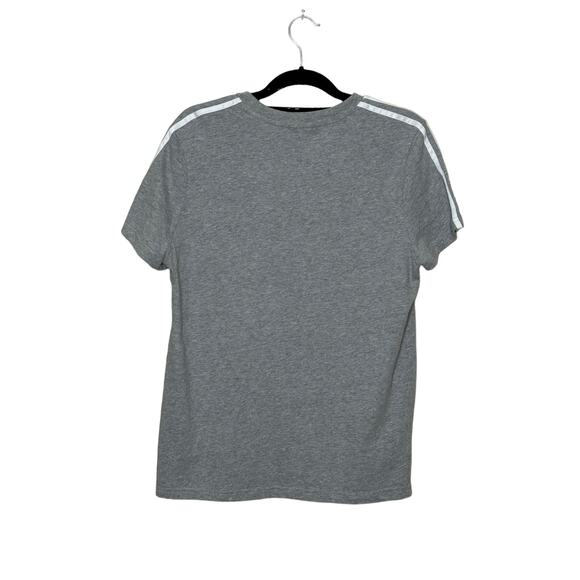 Adidas gray 3 stripes short sleeves tee size Xl - Picture 8 of 13